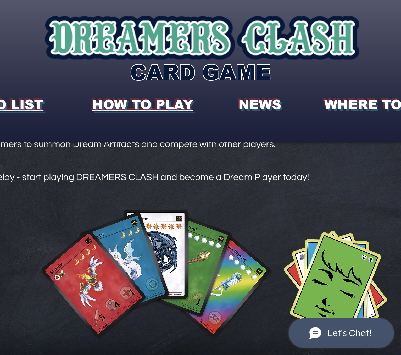 DREAMERS CLASH カードゲーム　ドイツ翻訳しました。